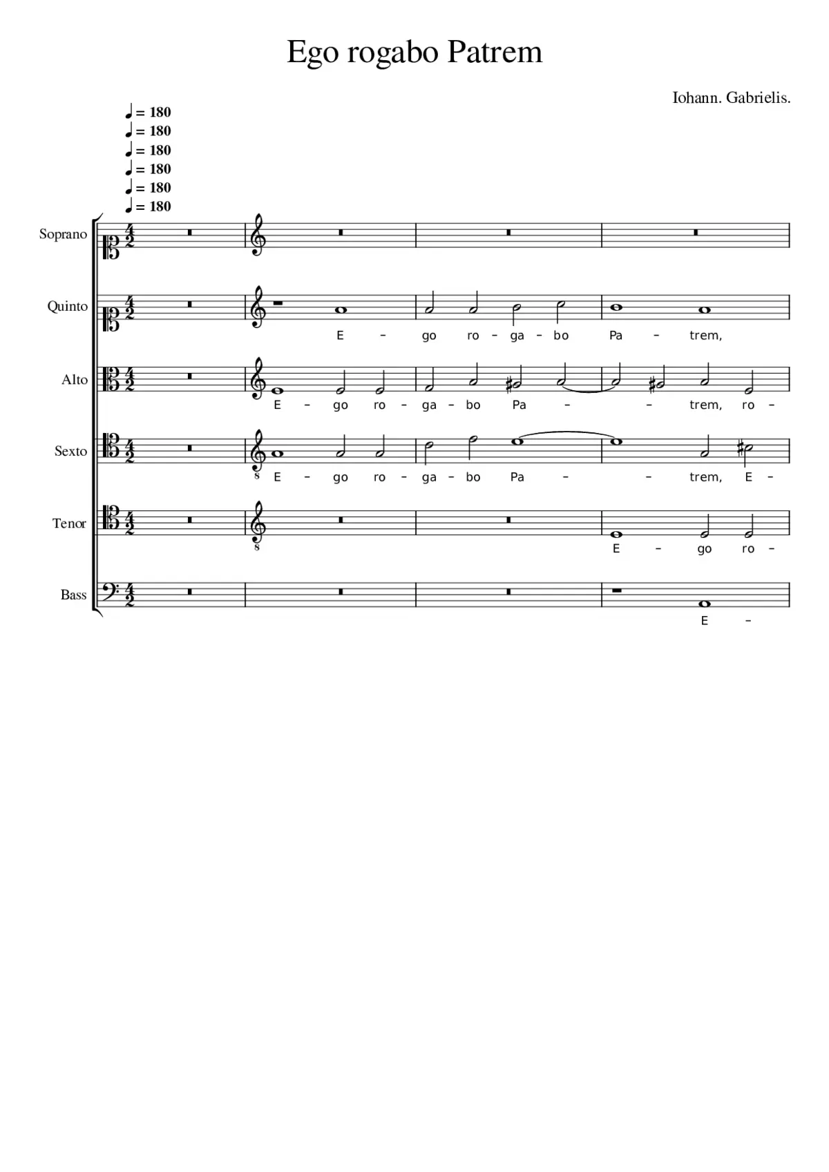 Ego rogabo Patrem - Page 1