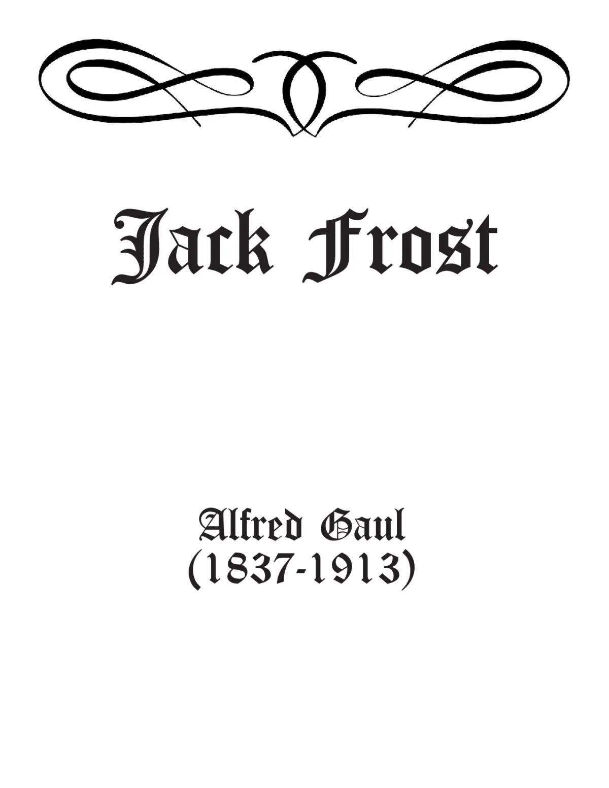 Jack Frost - Page 1