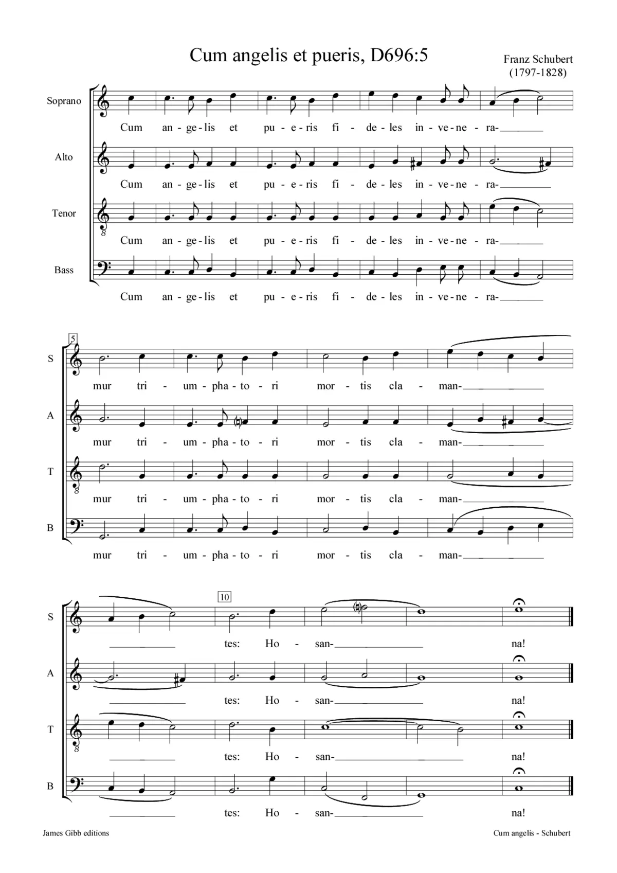 Cum angelis, D696:5 - Page 1