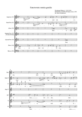 Sanctorum omnia gaudia