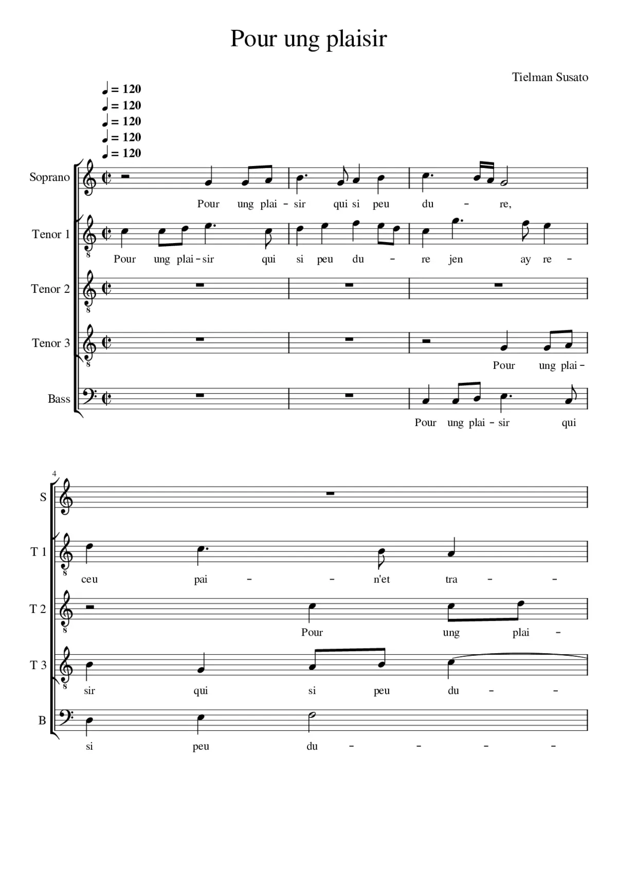 Pour ung plaisir - Page 1