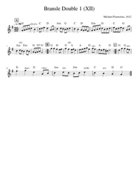 Bransle Double 1 (XII)