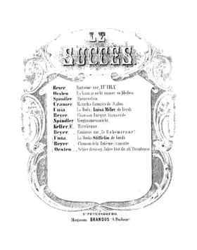 Chanson de la bohème