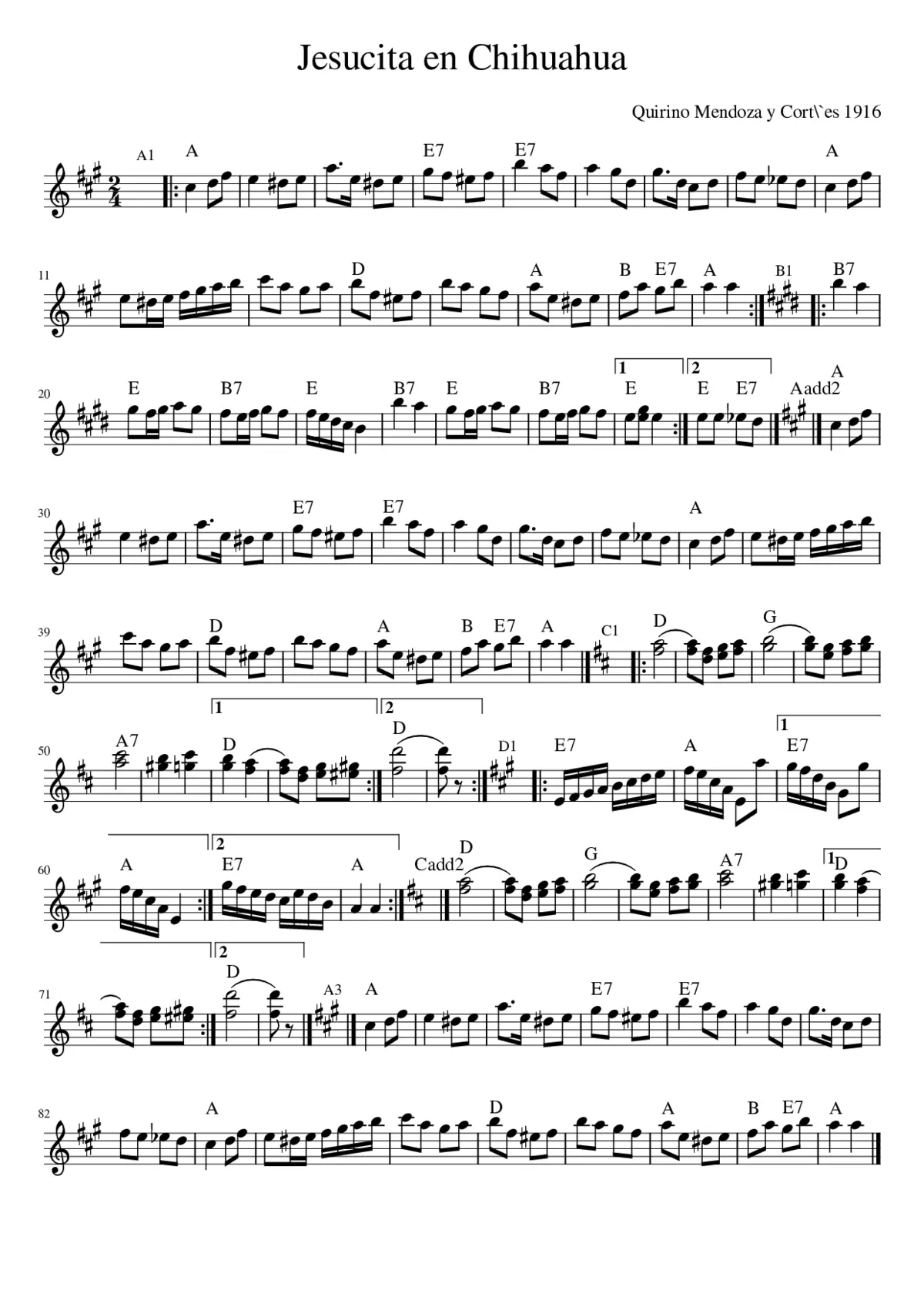 Jesucita en Chihuahua - Page 1