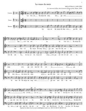 La rousé du moys de May