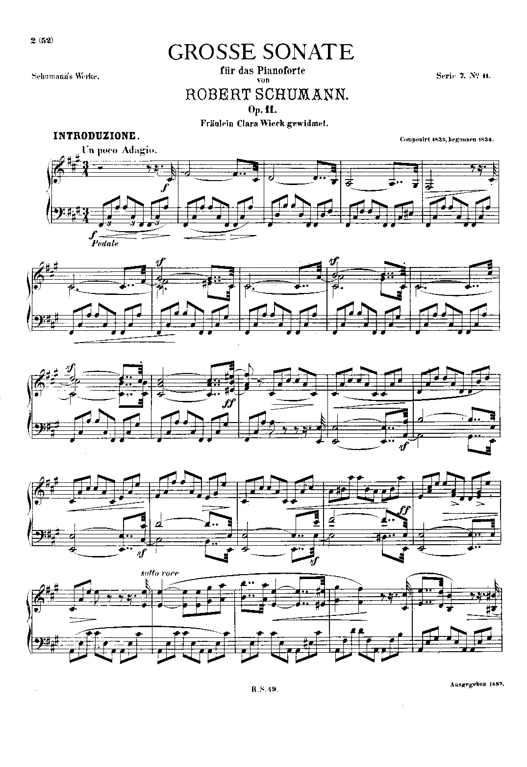 Piano Sonata No.1 - Page 1