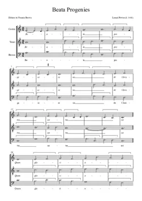 Beata progenies, Old Hall 49