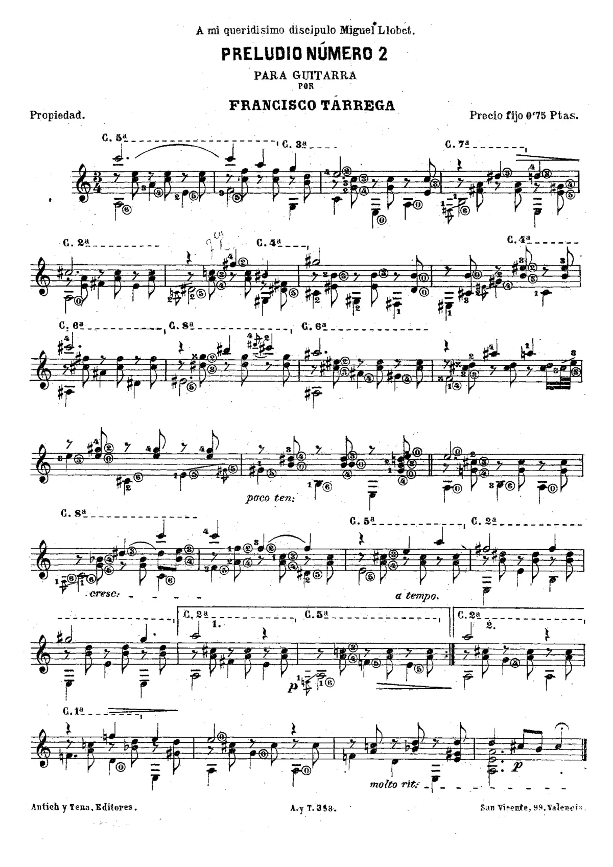 Prelude No.2 - Page 1