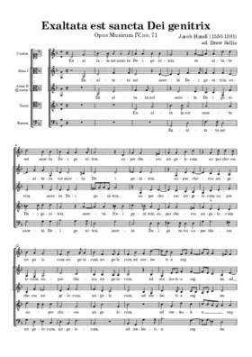 Exaltata est sancta Dei genitrix