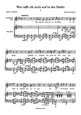 Wie rafft ich mich auf in der Nacht