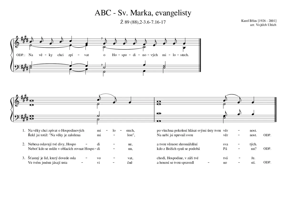 ABC - Sv. Marka - Page 1