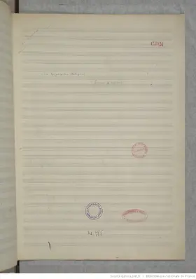 Six épigraphes antiques