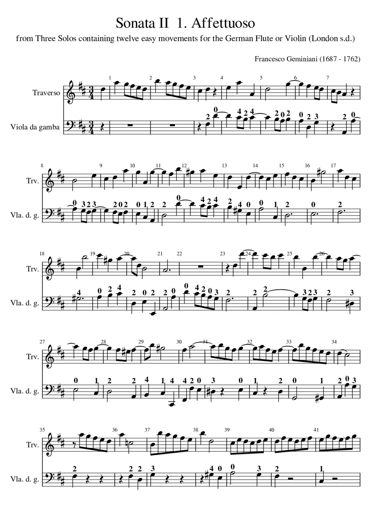 Sonata 2 - Page 1