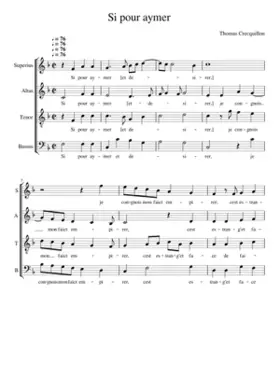 Si pour aymer