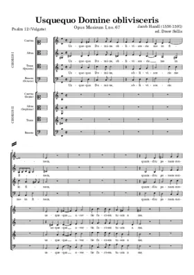 Usquequo Domine oblivisceris