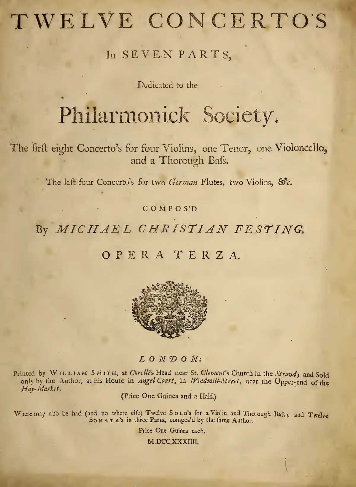 12 Concertos in 7 Parts - Page 1