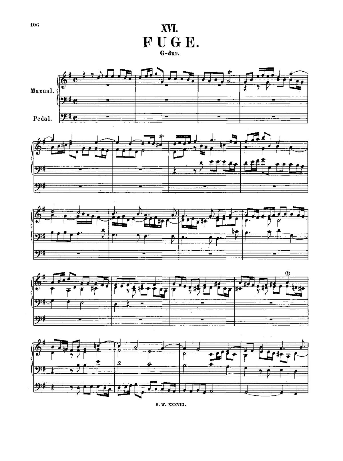 Fugue in G major - Page 1