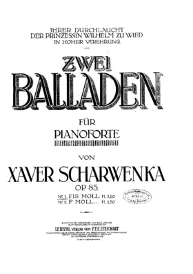 2 Ballads, Op.85