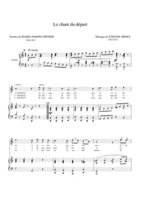 Chant du départ