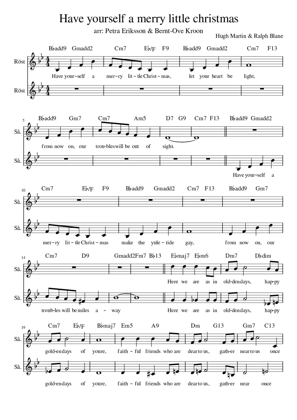 have yourself a merry little christmas - Page 1