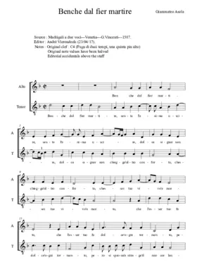 Benche dal fier martire