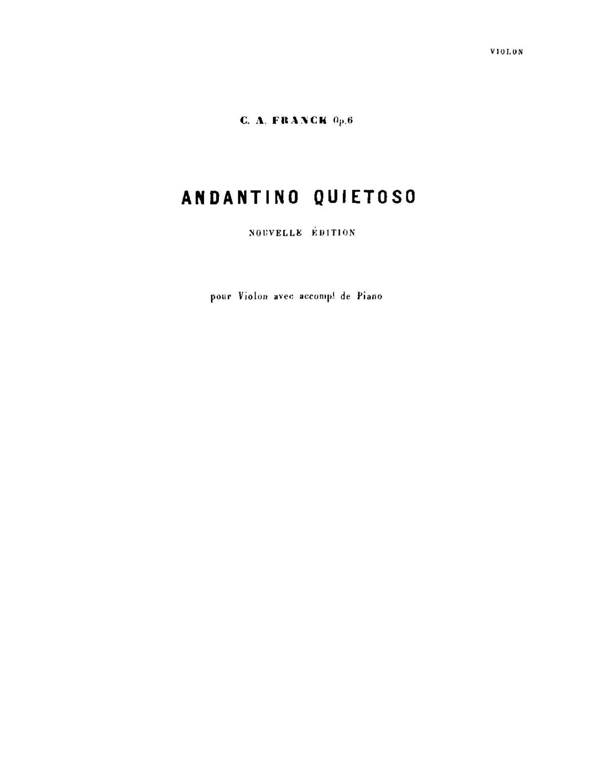 Andantino quietoso - Page 1