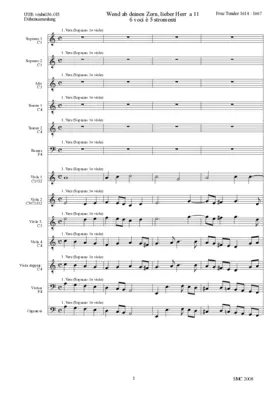 Wend ab deinen Zorn, lieber Herr