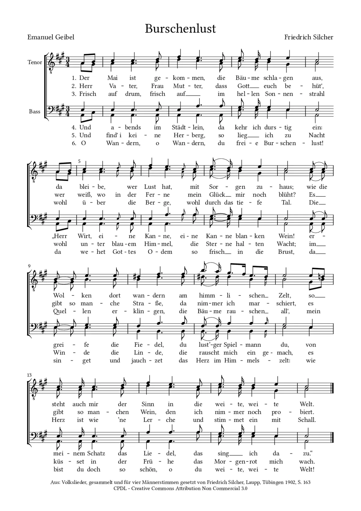 Burschenlust - Page 1