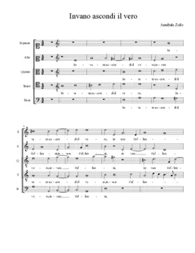 In vano ascondi il vero