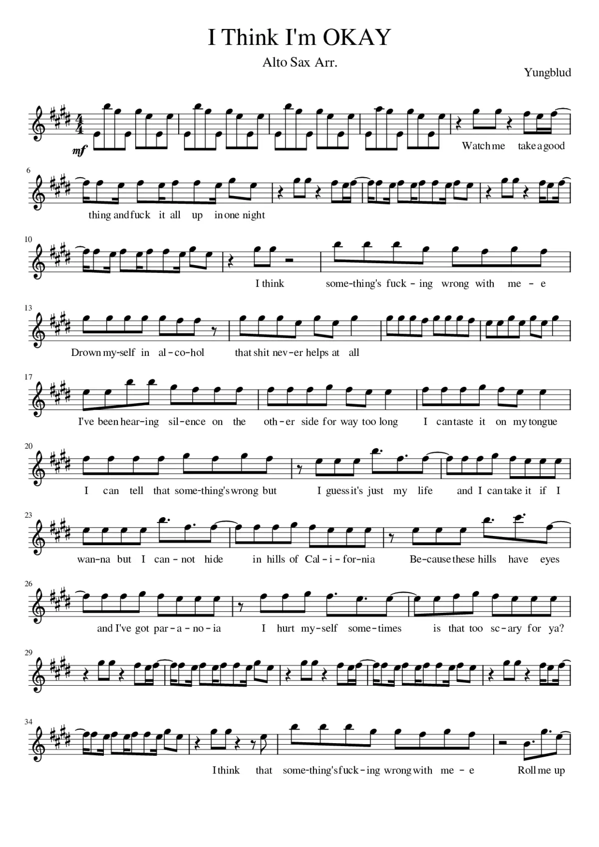 i think im okay - Page 1