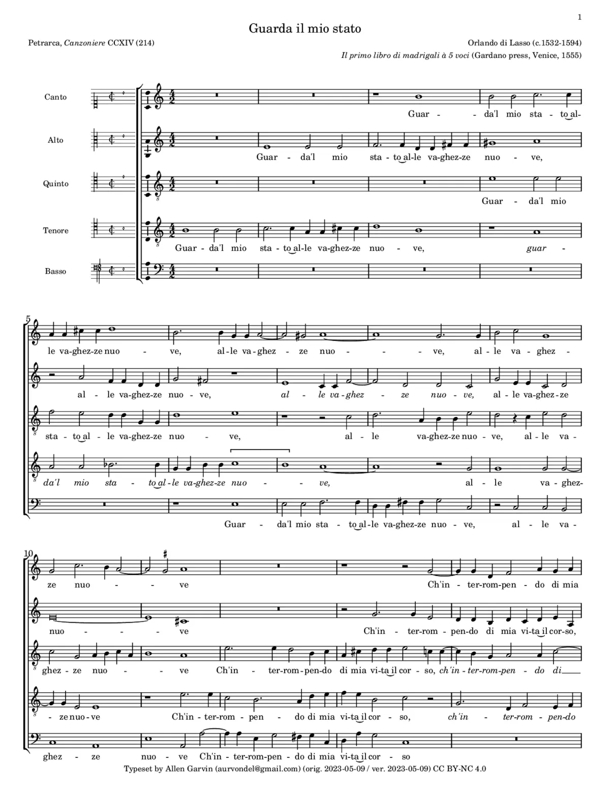 Guarda'l mio stato - Page 1