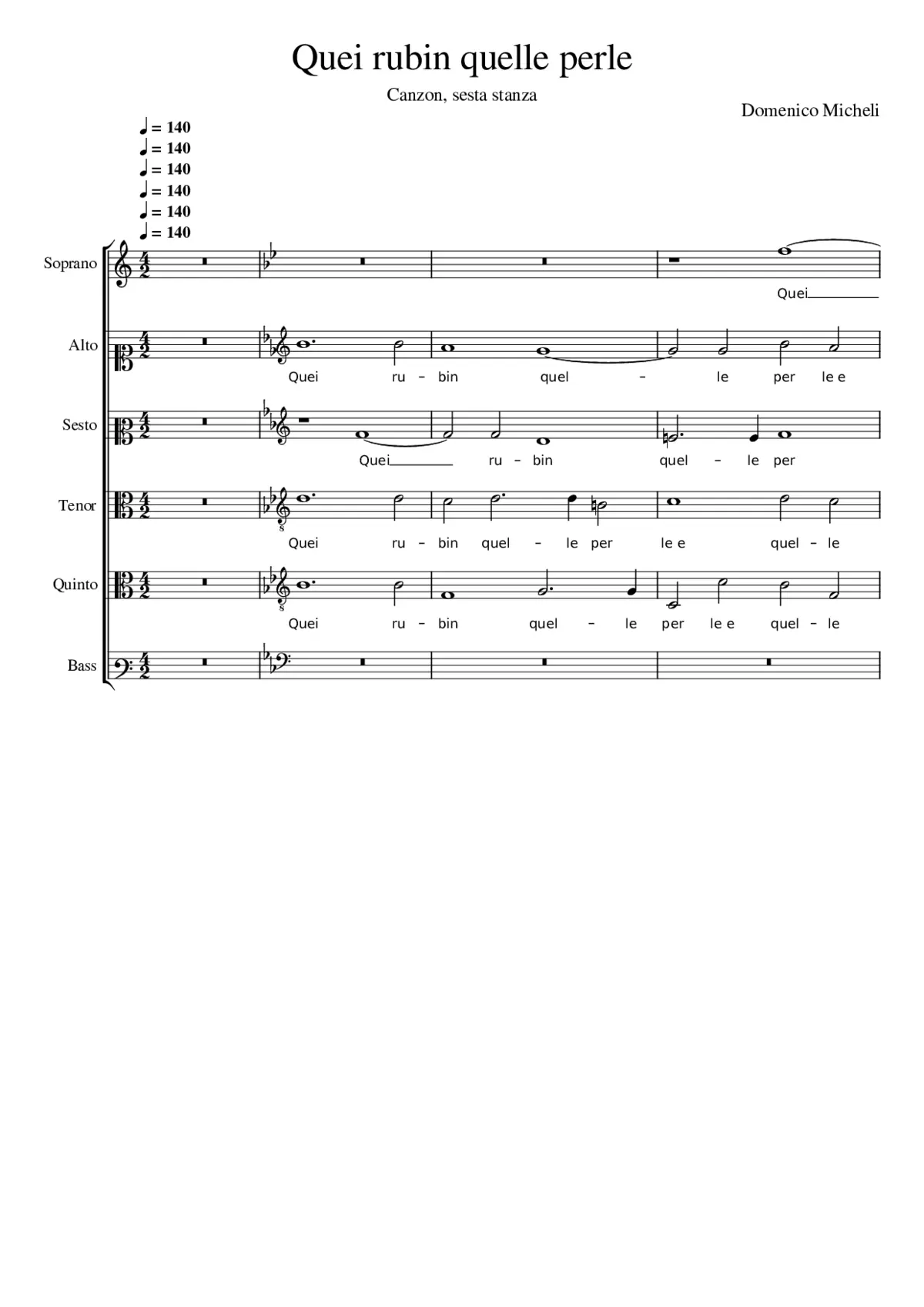 Quei rubin quelle perle - Page 1