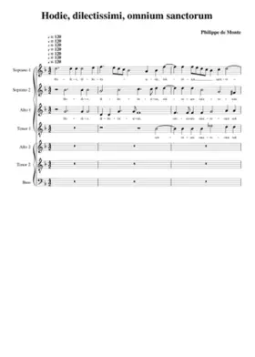 Hodie dilectissimi omnium sanctorum