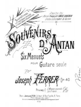 Souvenirs d'Antan