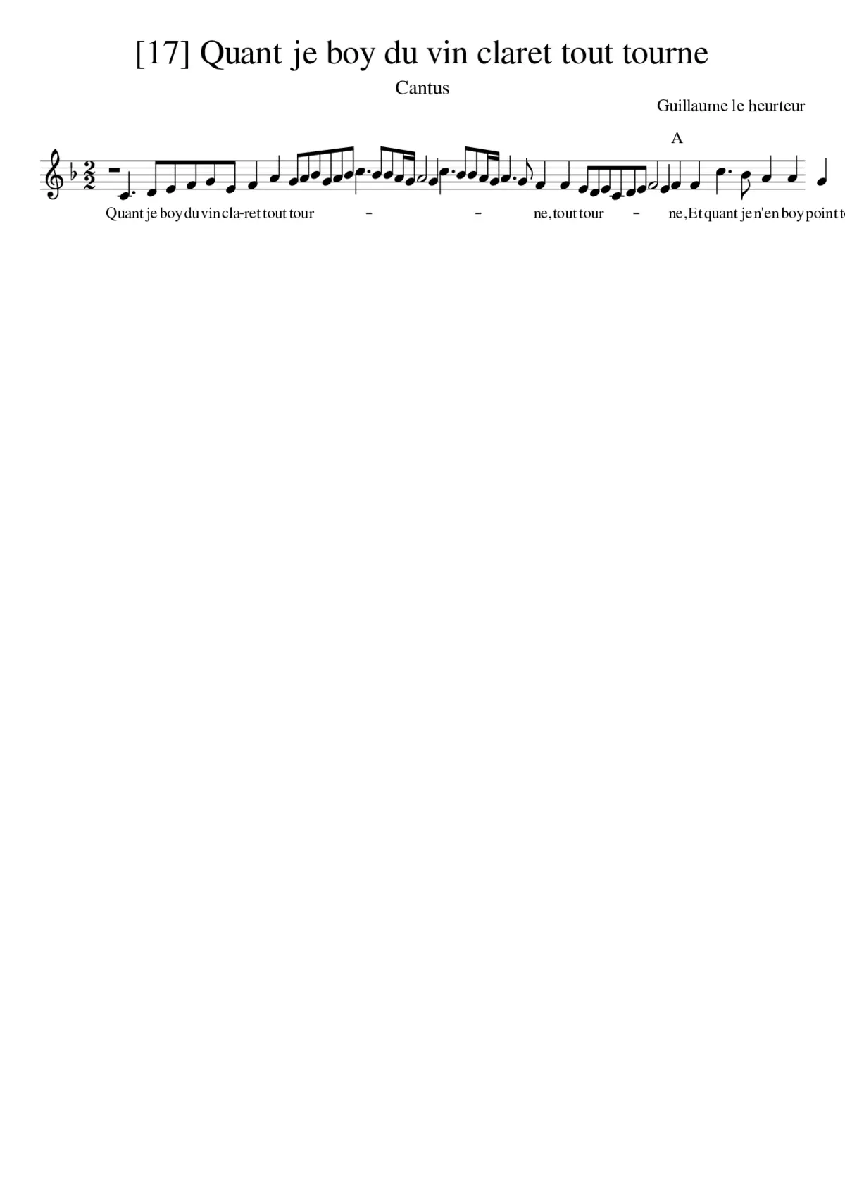 [17] Quant je boy du vin claret tout tourne - Page 1