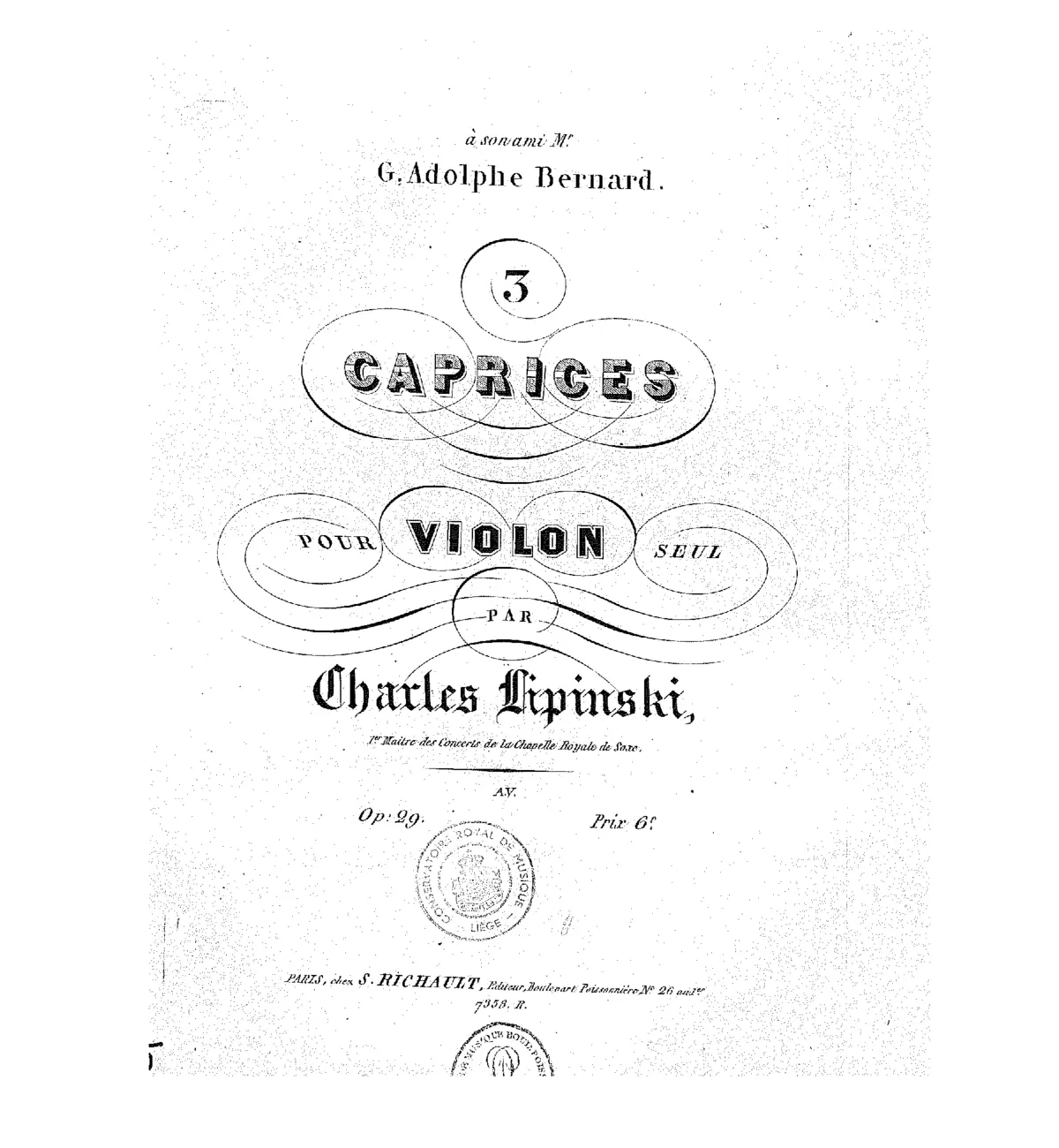 3 Caprices - Page 1