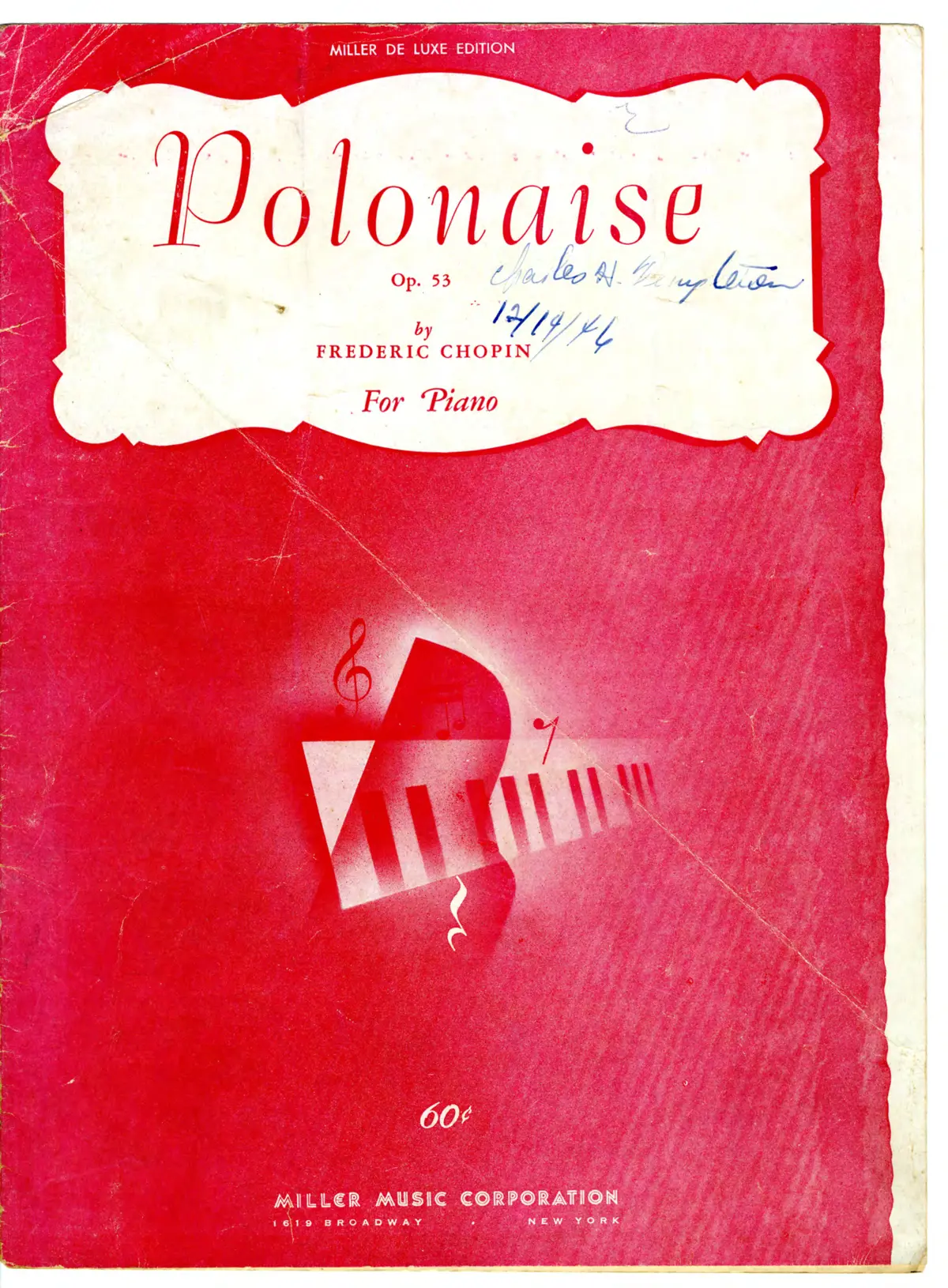 Polonaise in A-flat major - Page 1