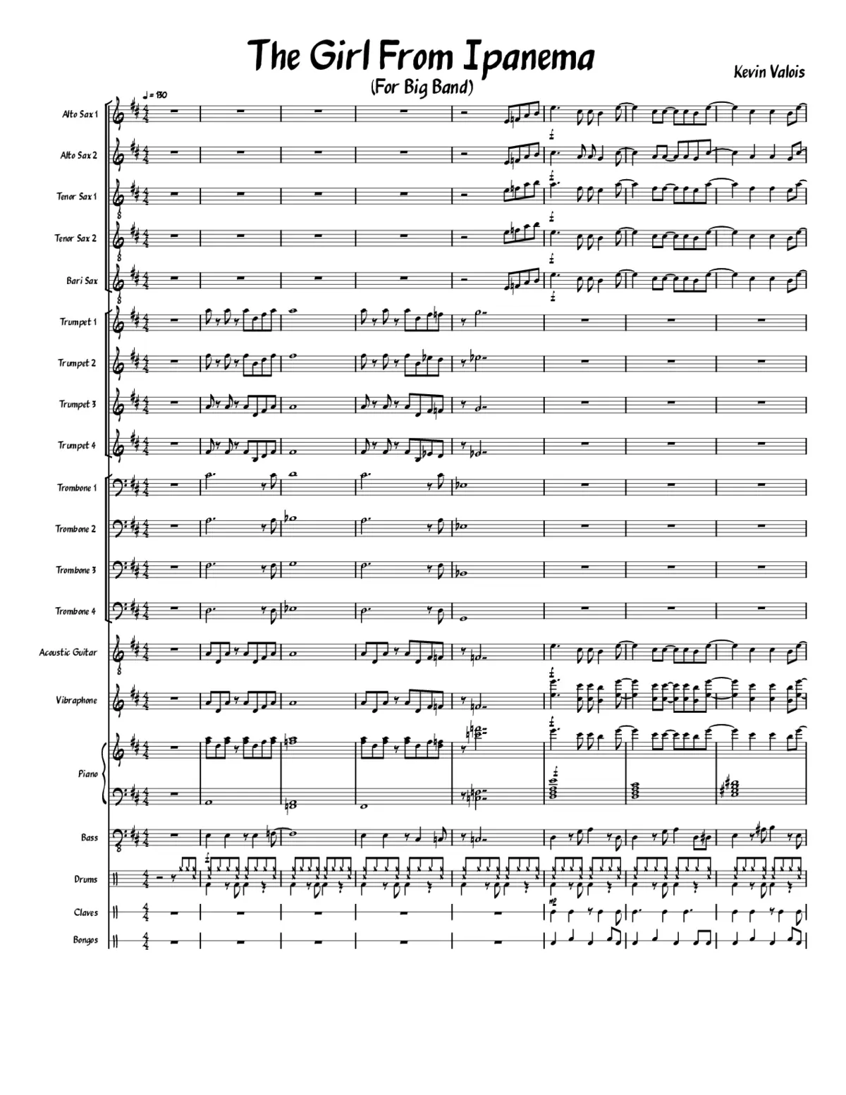 the girl from ipanema - Page 1