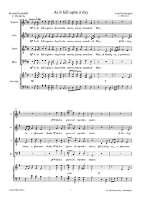 As it fell upon a day