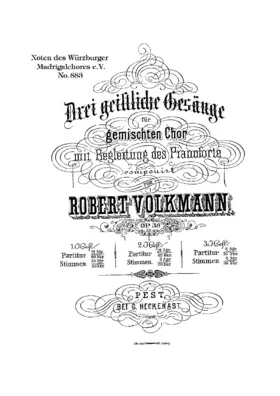 3 Geistliche Gesänge