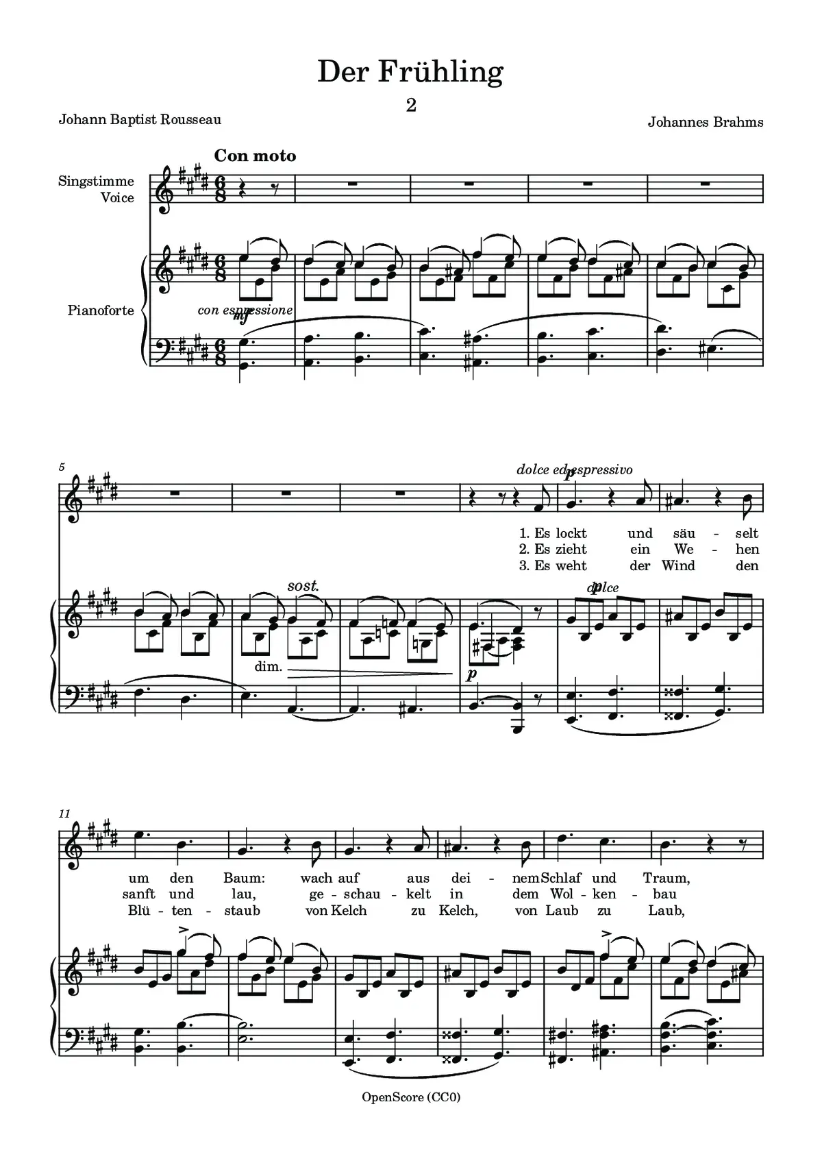 Der Frühling - Page 1