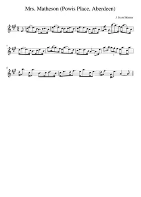 Mrs. Matheson (Powis Place Aberdeen)