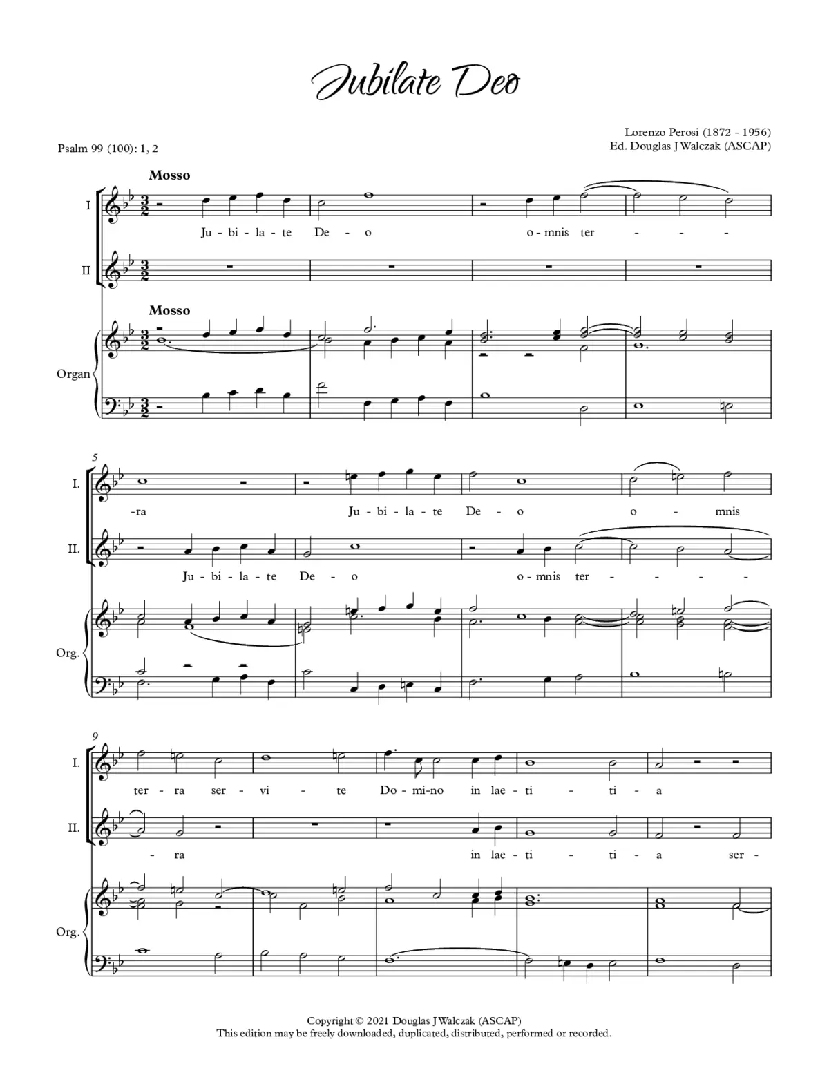 Jubilate Deo - Page 1