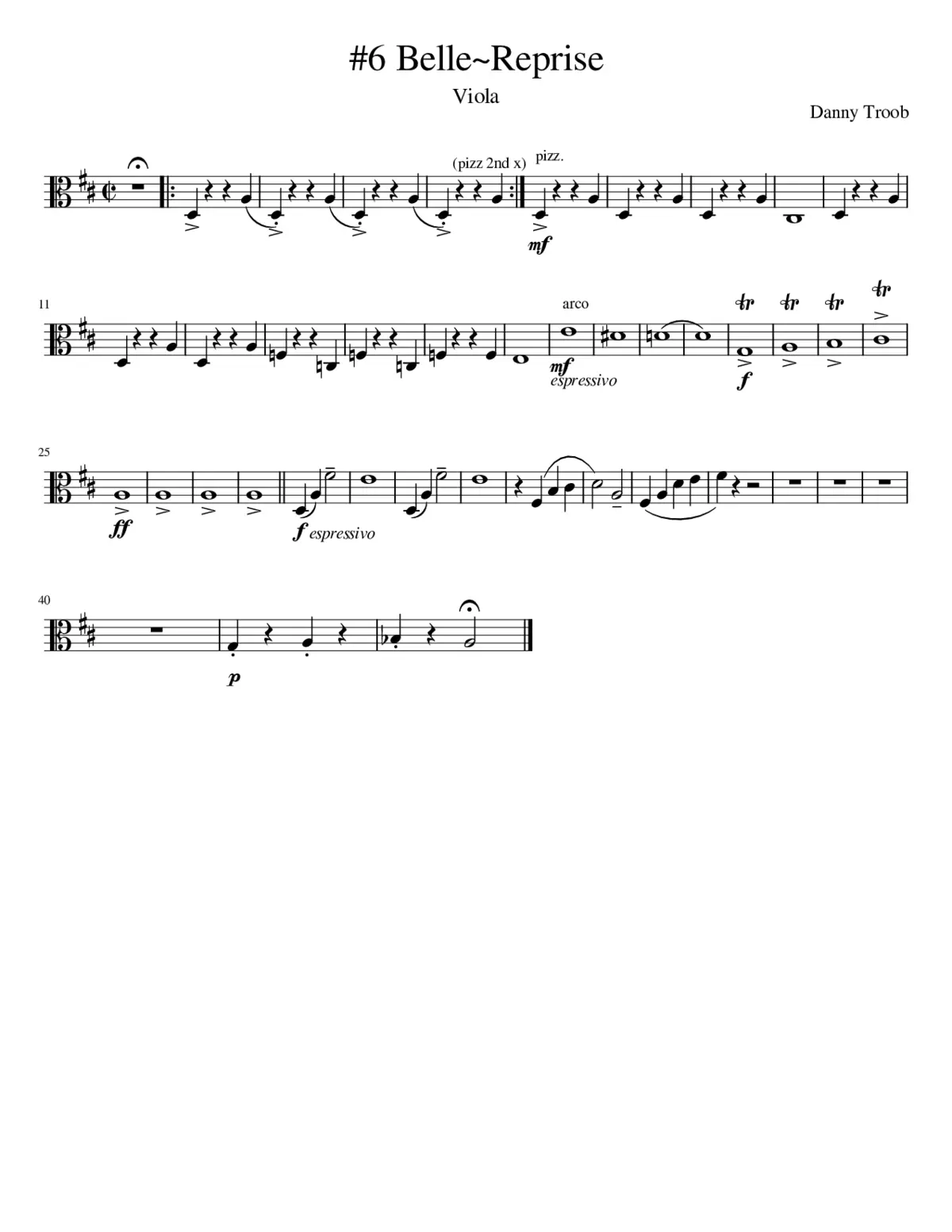 Beauty and the Beast - Page 1