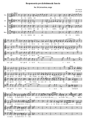 Jerusalem surge, ZWV 55:20