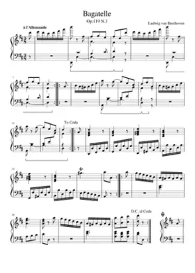 11 Bagatelles Op.119