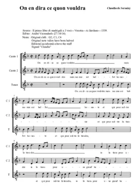 On en dira ce quon vouldra