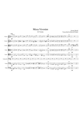 Missa VivoruÌm by Antonio Bertali