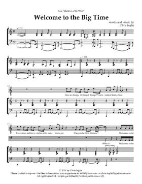 Welcome to the Big Time