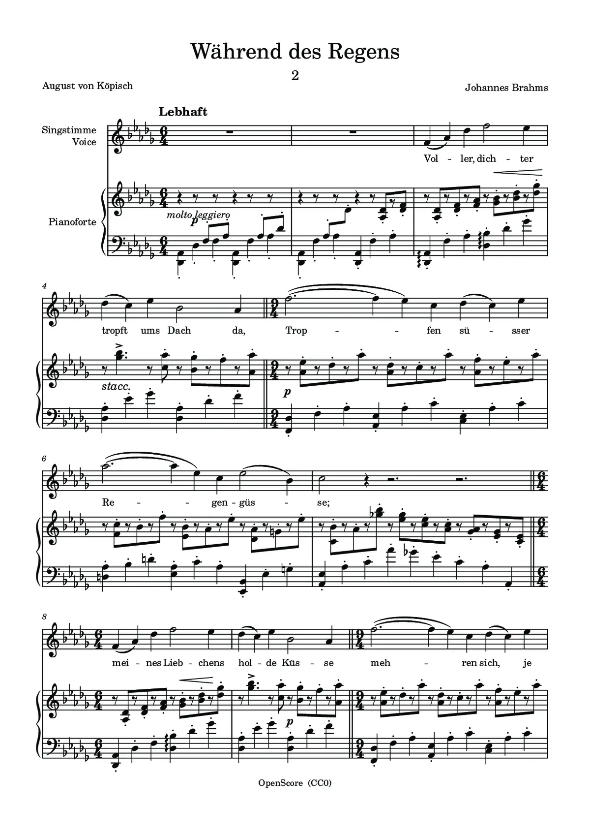 Während des Regens - Page 1